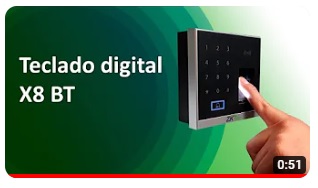 Video comercial ZKTeco X8